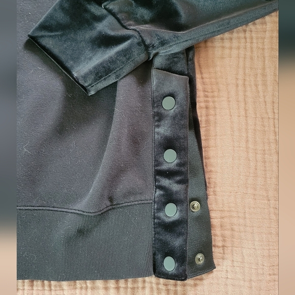 Athleta Black Velvet Sweater - Picture 5 of 5